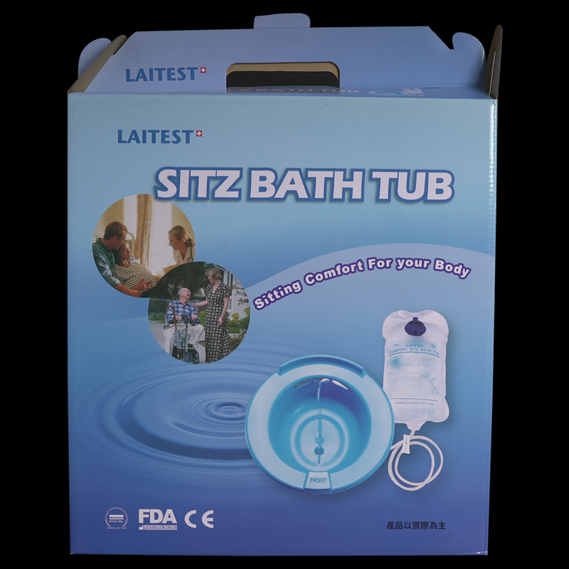 LAITEST SITZ BATH TUB BLUE