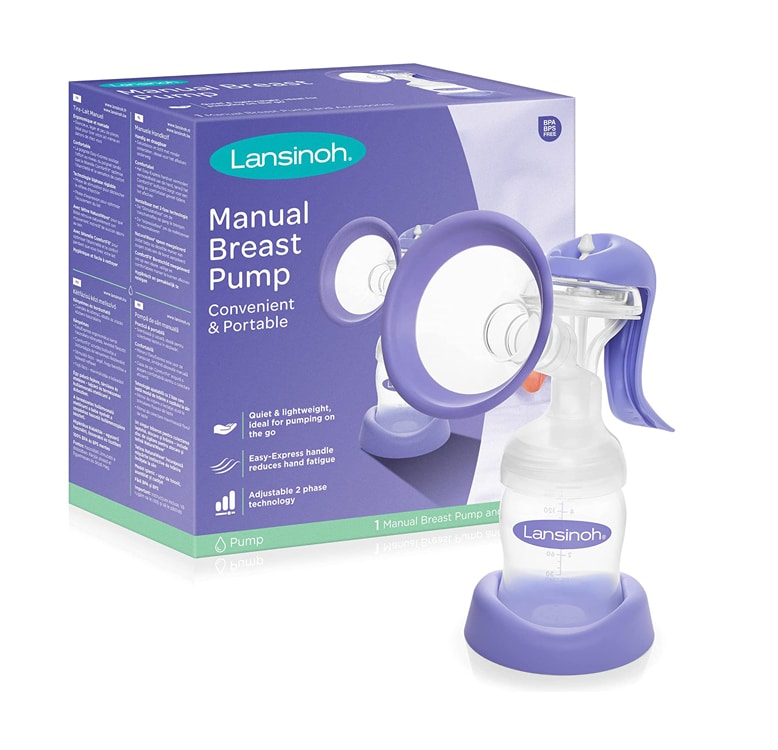[I137814] LANSINOH MANUAL BREAST PUMP