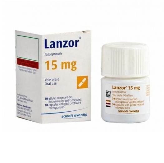 LANZOR 15 MG 30 CAPSULES