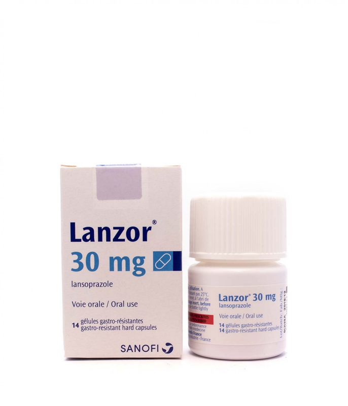 LANZOR 30 MG 14 CAPSULES