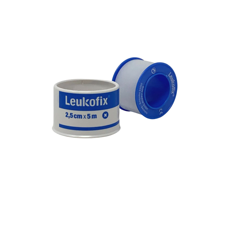[I137821] LEUKOFIX 2.5 CM X 5 M TRANSPARANT TAPE