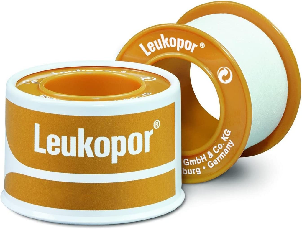 LEUKOPOR SURGTAPE 1.25 CM X 5 M