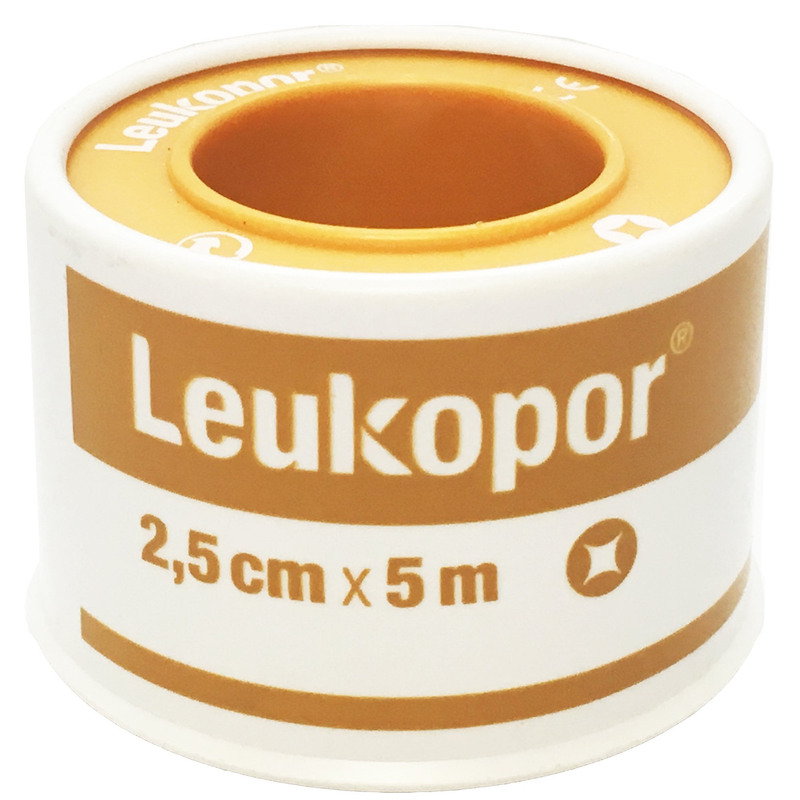 LEUKOPOR SURGTAPE 2.5CM X 5M