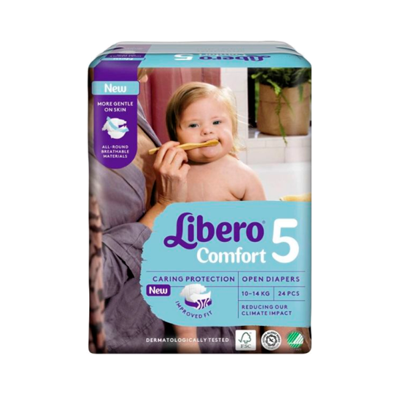 LIBERO COMFORT (5) MAXI+ 24 PCS