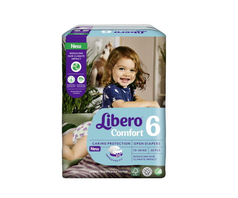 LIBERO COMFORT (6) JUNIOUR 22 PCS