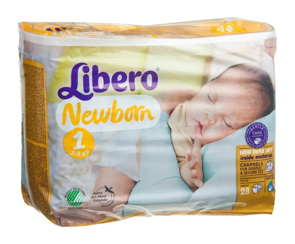 LIBERO NEW BORN (1) 28 PCS