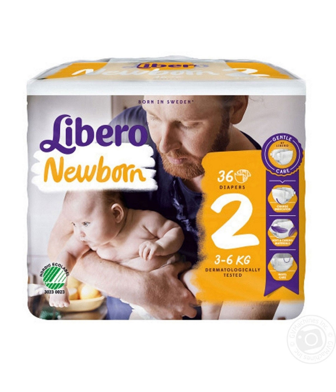 LIBERO NEW BORN (2) MINI 36 PCS