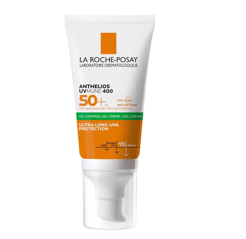 LA ROCHE-POSAY ANTHELIOS ANTI-SHINE F GEL-CREAM 50+ 50 ML