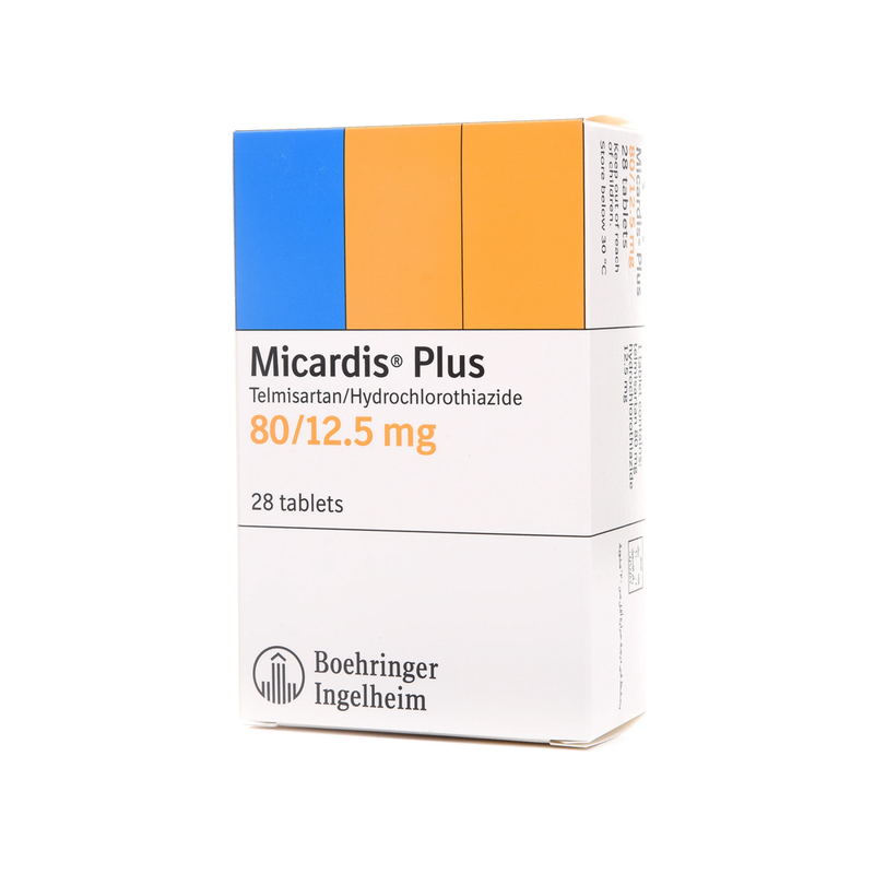 MICARDIS PLUS 80/12.5 MG 28 TABLETS