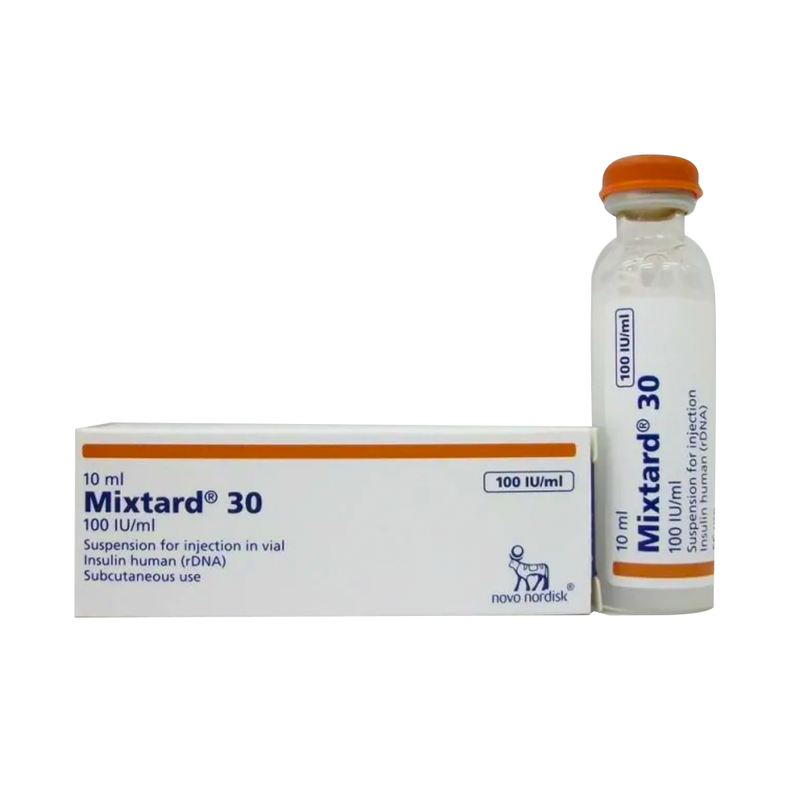 MIXTARD 30 HM 100 IU 10 ML