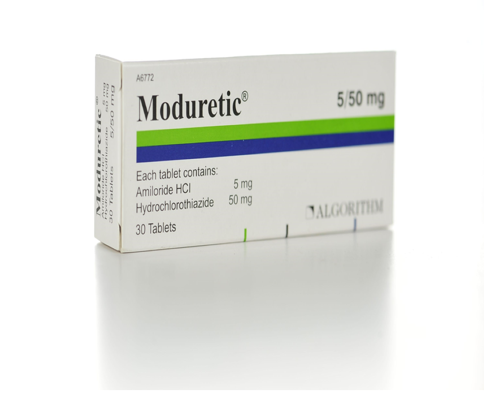 MODURETIC TABLETS 5/50 MG 30 TABLETS