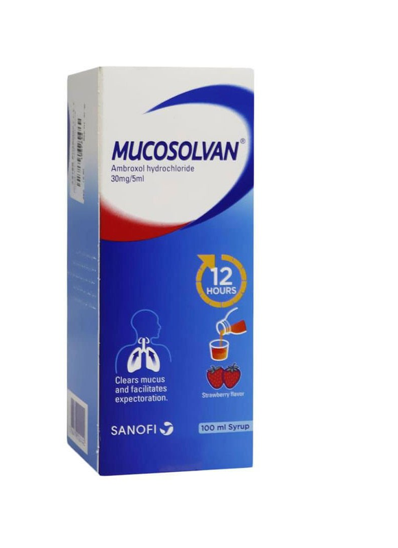 MUCOSOLVAN SYRUP 30 MG 100 ML