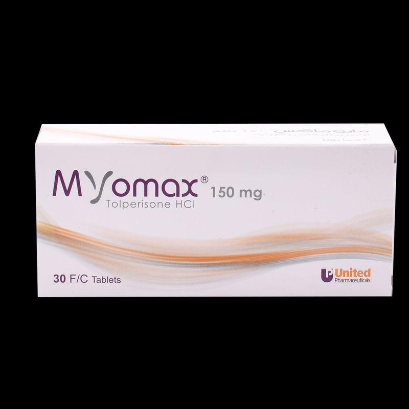 MYOMAX 150 MG 30 TABLETS