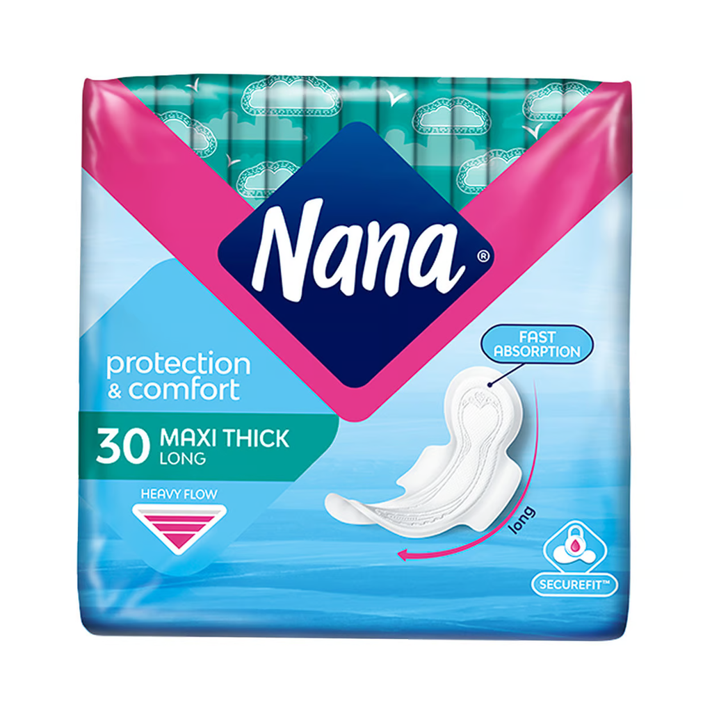 NANA MAXI THICK LONG 30 PADS