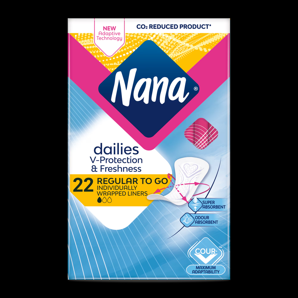 NANA PANTYLINERS NORMAL SINGLE WRAP 22'S