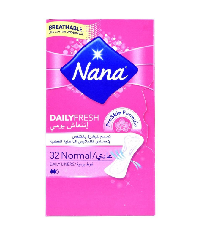 NANA PANTYLINERS NORML MULTI 32'S