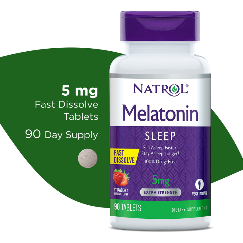 NATROL MELATONIN SLEEP 5 MG 90 TABLETS