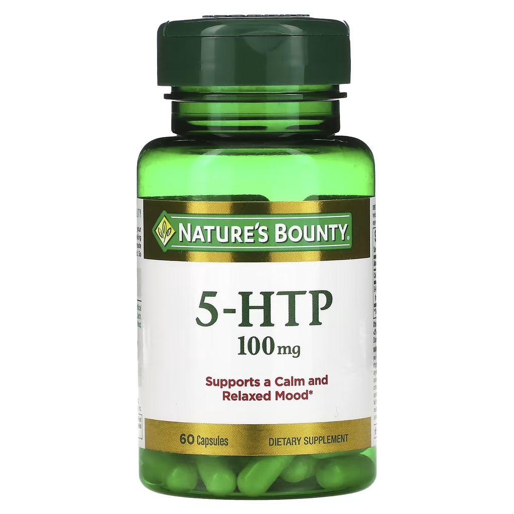 NATURE'S BOUNTY 5-HTP 100MG 60CAPSULES