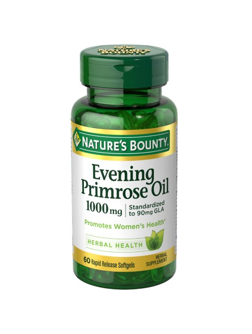 NATURE'S BOUNTY EVENING PRIMROSE OIL 1000 MG 60 SOFTGELS