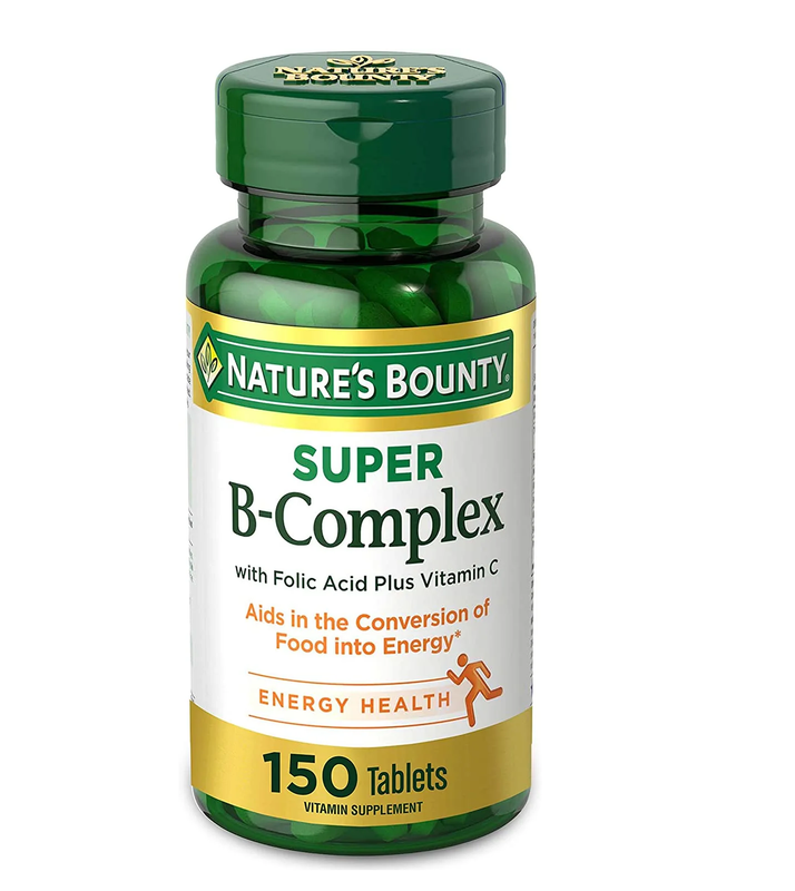 NATURE'S BOUNTY SUPER B-COMPLEX 150 TABLETS