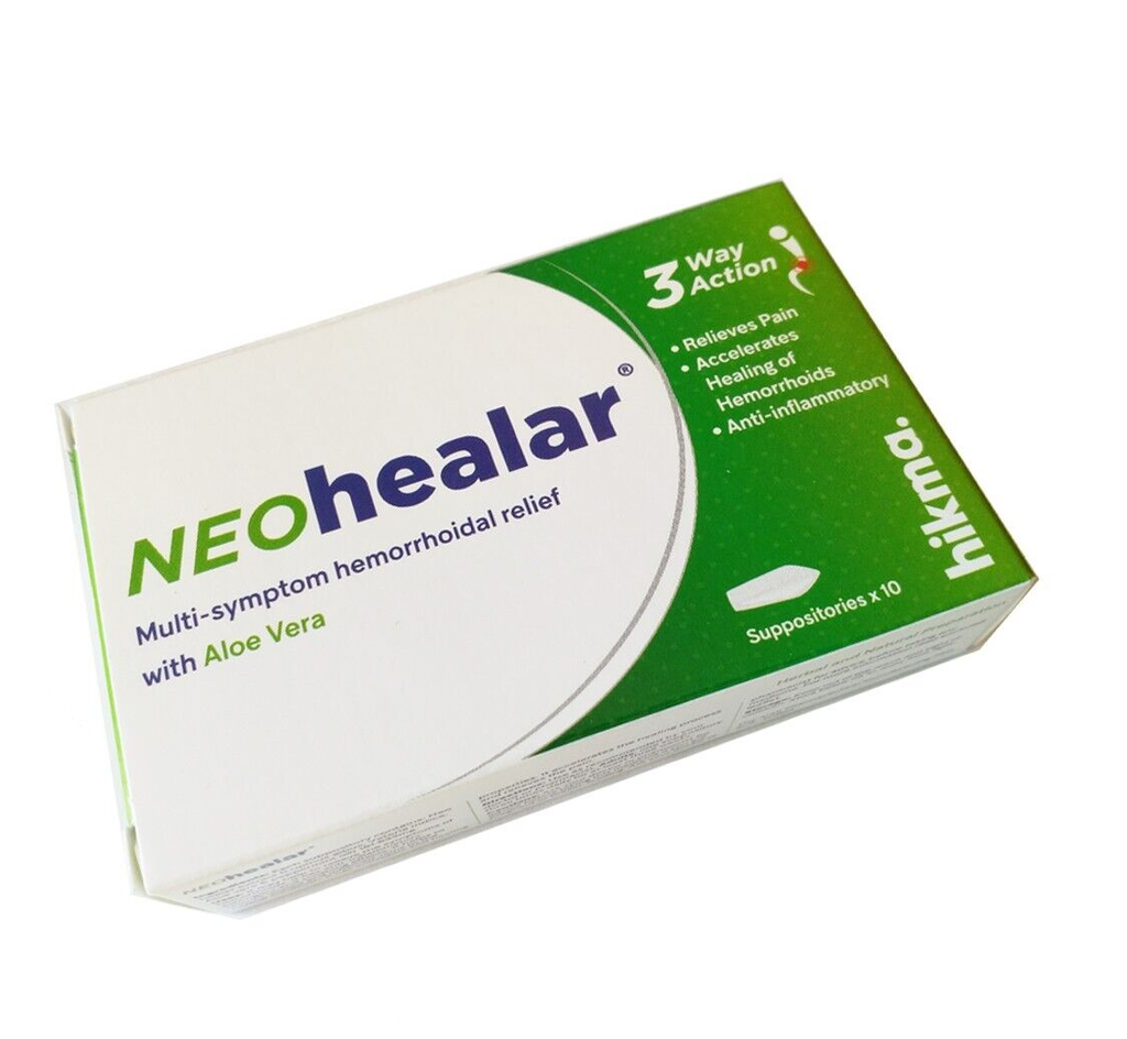 NEO HEALER 10 SUPPOSITORIES