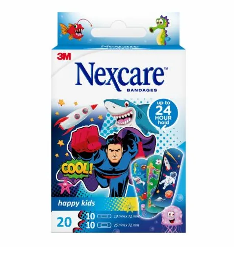 [I138022] NEXCARE HAPPY KIDS COOL 20 ASSORTED