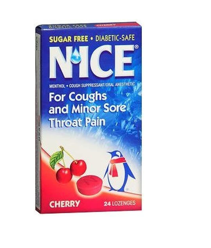 NICE CHERRY 24 LOZENGES