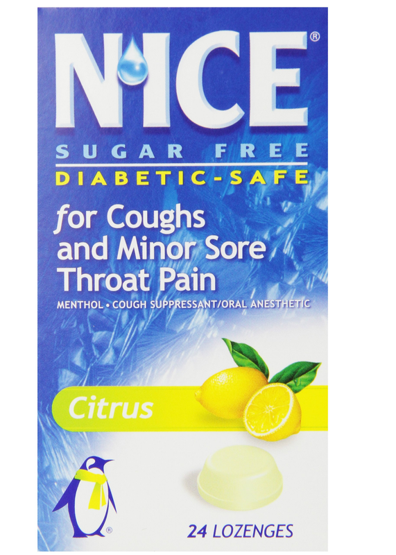 NICE CITRUS 24 LOZENGES