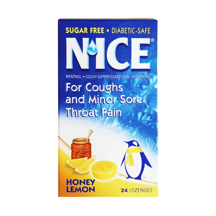 [I138031] NICE HONEY & LEMON 24 LOZENGES