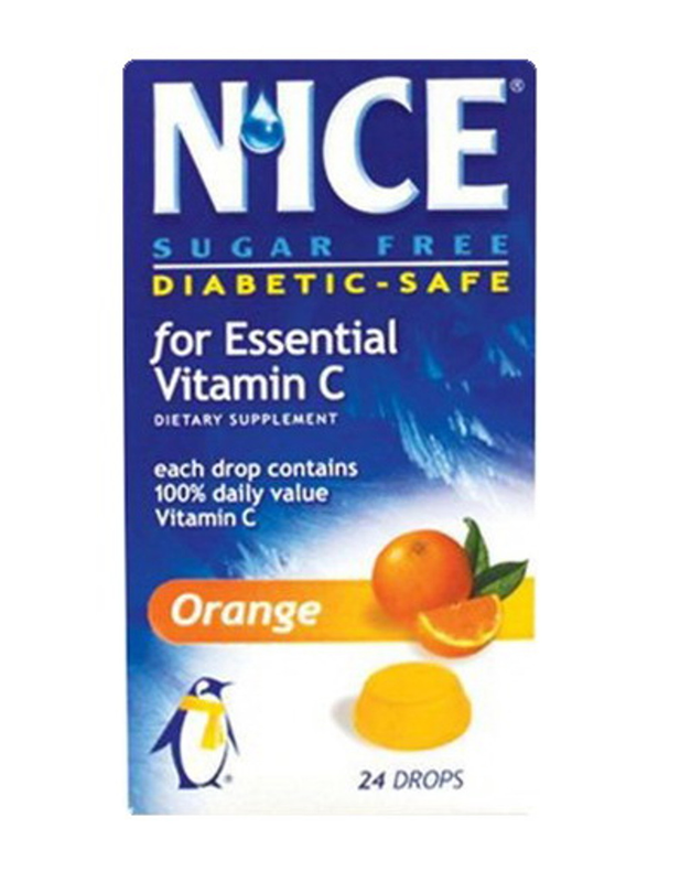 NICE VITAMIN C 24 LOZENGES