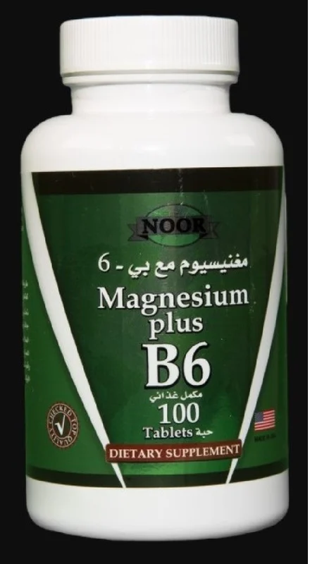 NOOR MAGNESIUM PLUS + B6 100 TABLETS