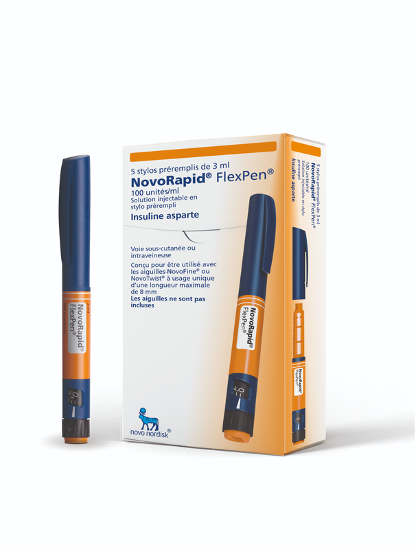 [I138053] NOVORAPID FLEXPEN 100 IU / ML 3 ML 5'S
