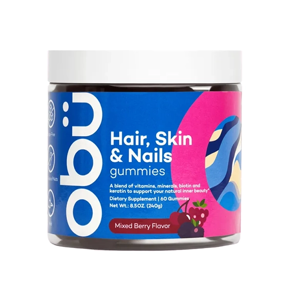 [I138063] OBU HAIR,SKIN&NAILS 60 GUMMIES