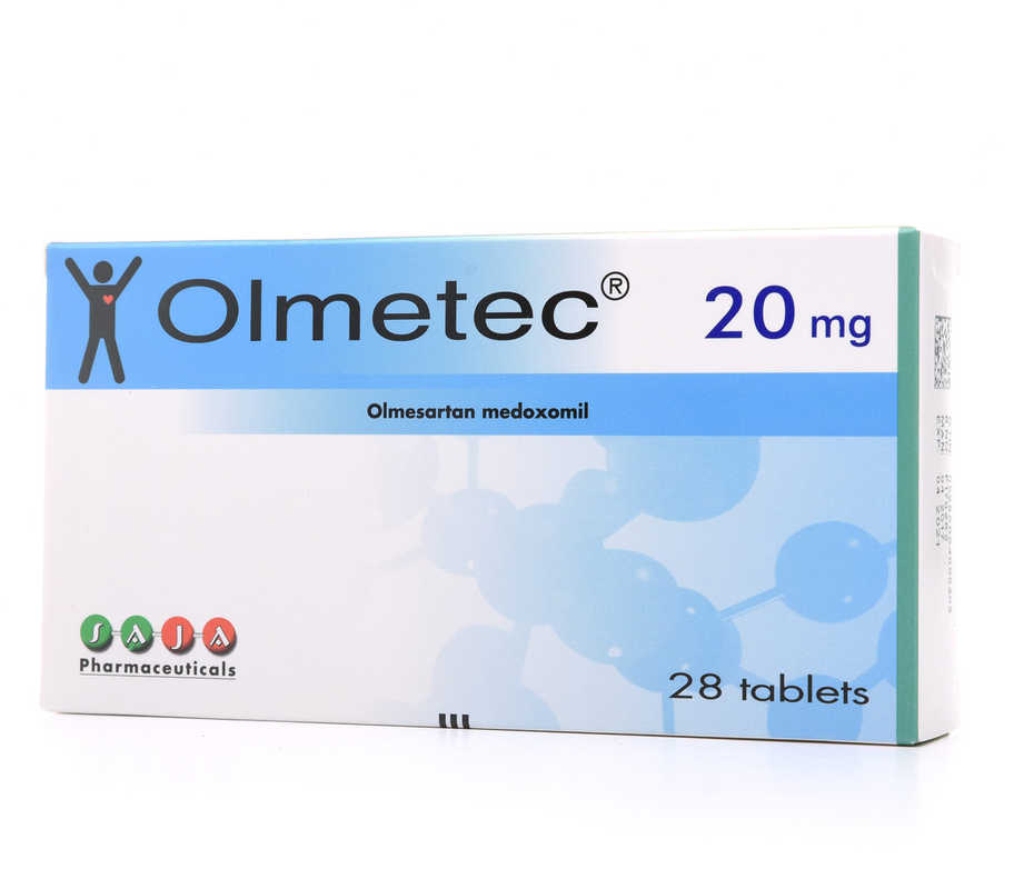 OLMETEC 20 MG 28 TABLETS