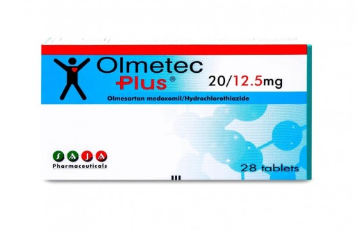 OLMETEC PLUS 20/12.5 MG 28TABLETS