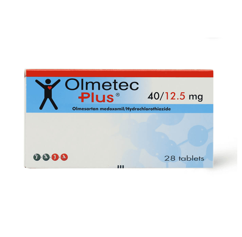 OLMETEC PLUS 40/12.5 MG 28 TABLETS