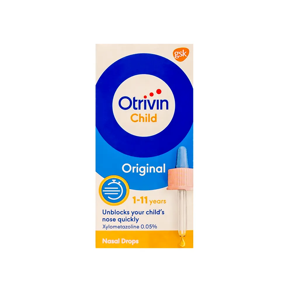 OTRIVIN  CHILD NASAL DROPS 0.05% 10ML
