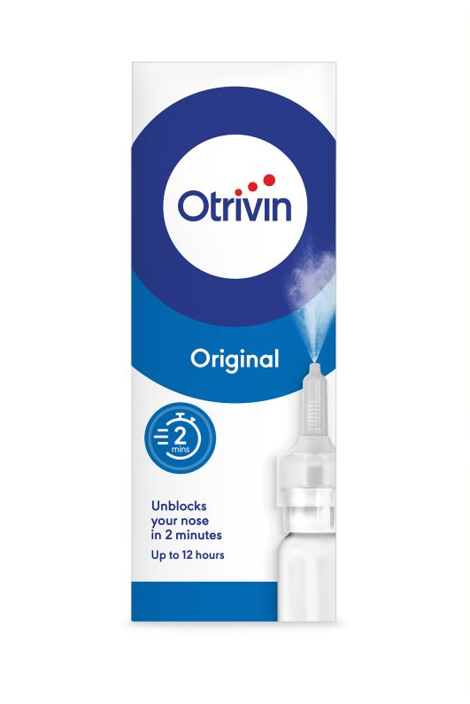 OTRIVIN NASAL SPRAY 0.1% 10 ML