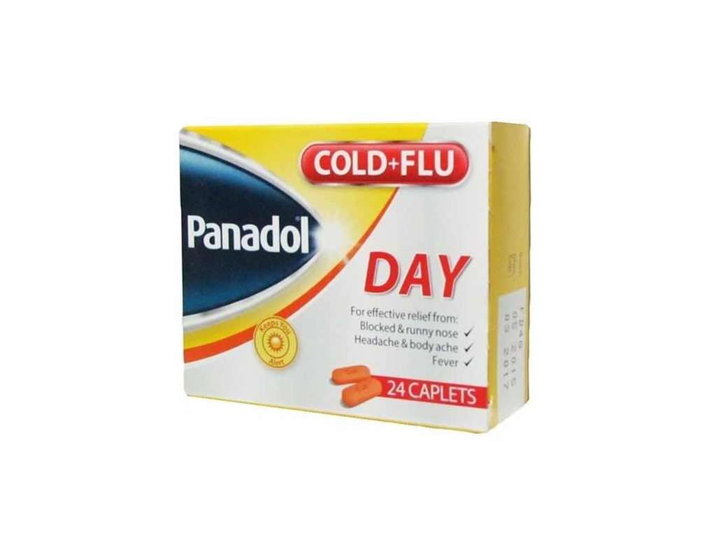 PANADOL DAY COLD & FLU 24 TABLETS