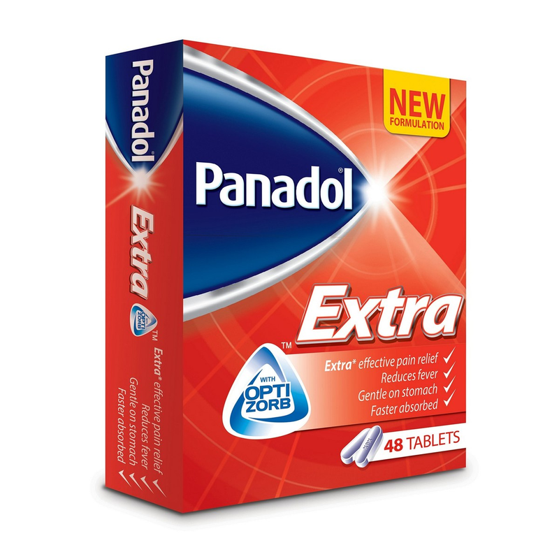 PANADOL EXTRA 500 MG 48 TABLETS