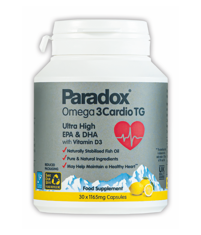 PARADOX OMEGA 3 CARDI TG 1165MG