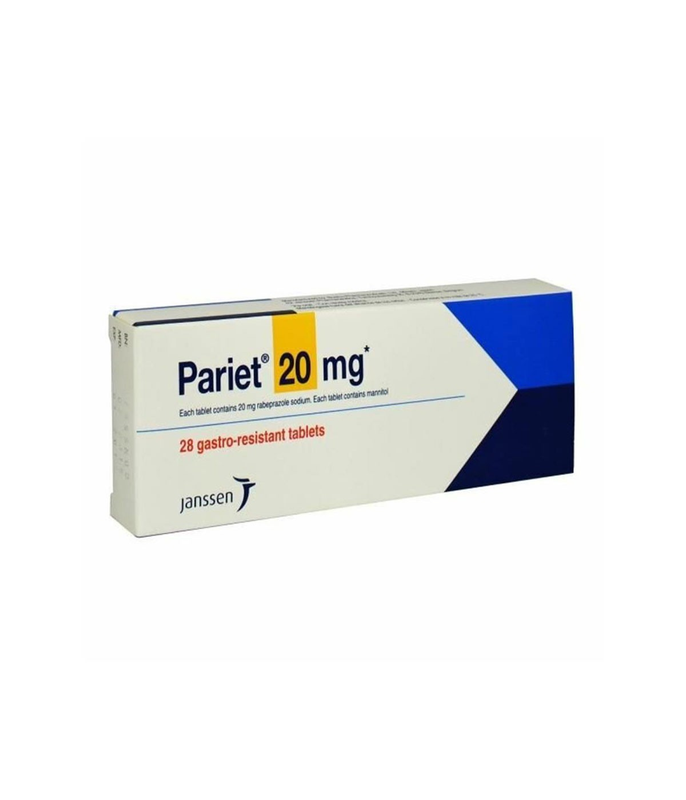 PARIET 20 MG 28 TABLETS