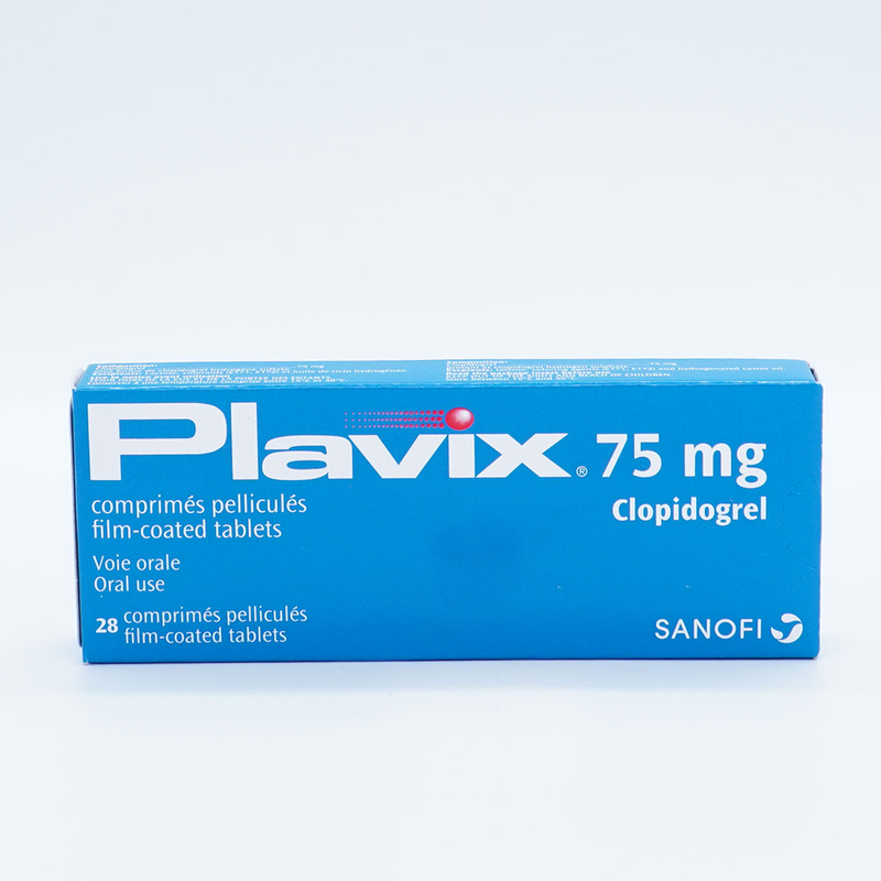 PLAVIX 75 MG 28 TABLETS