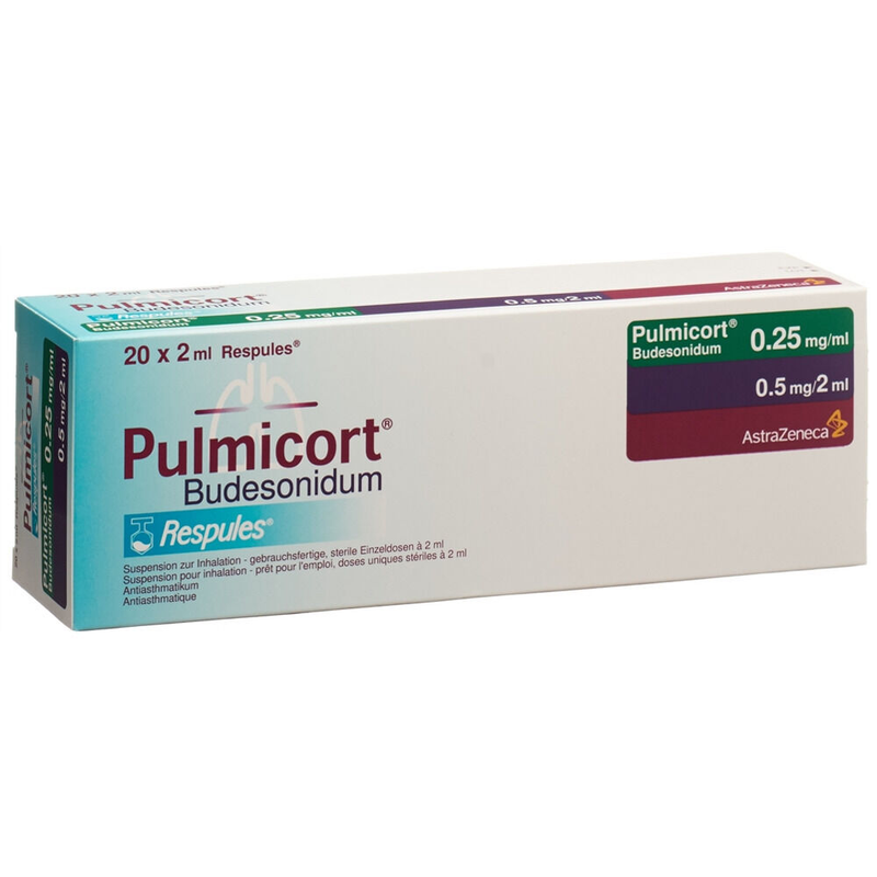 PULMICORT 0.25 MG/ML 20 X 2 ML