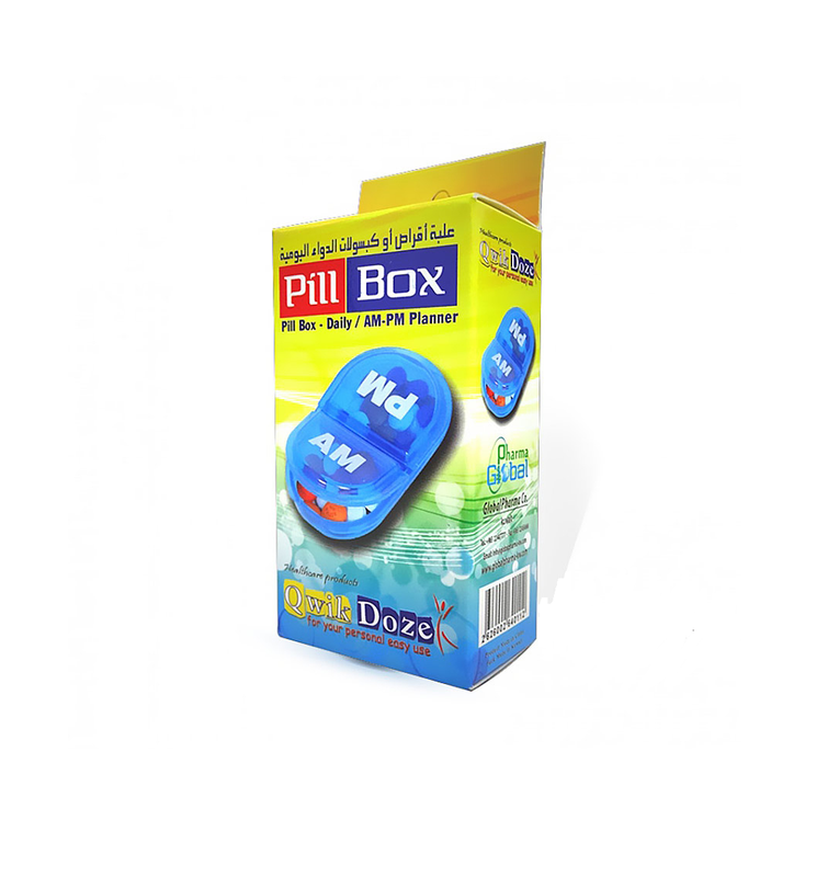 [I138214] كويك دوز حافظة أقراص او كبسولات الدواء اليومية