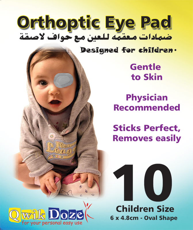 [I138215] QWIK DOZE JUNIOR EYEPAD 6*4.8 10PCS/BOX