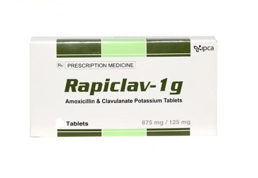 RAPICLAV 1 G 14 TABLETS