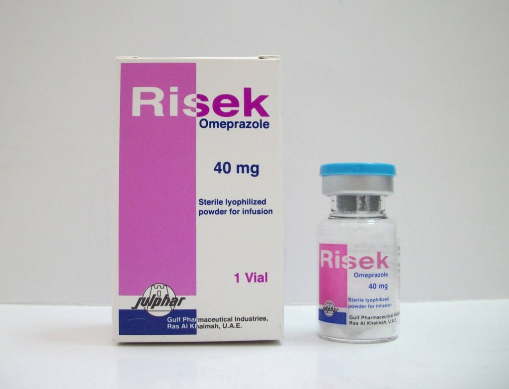 RISEK 40 MG 1 VIAL