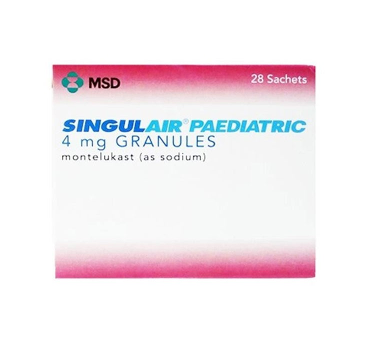 [I138277] SINGULAIR 4 MG PED GRANULES 28 SACHETS