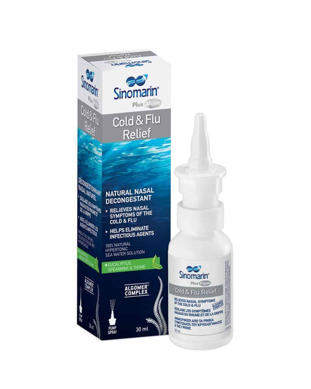 SINOMARIN PLUS COLD&FLU RELIEF SPRAY 30 ML